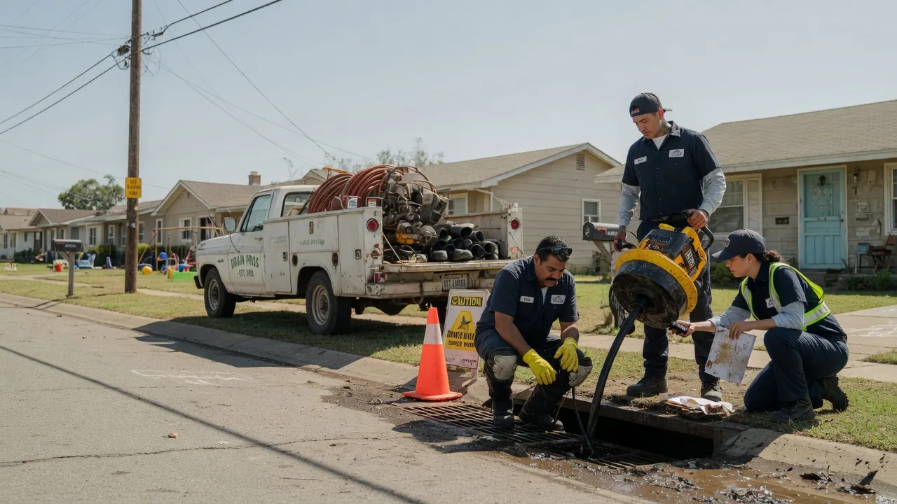 Drain Cleaning in Kendleton, TX near me